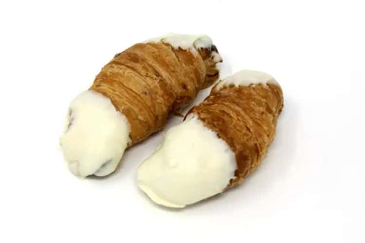 Croissant pequeño choclate blanco